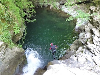 schwimmbarer Bach