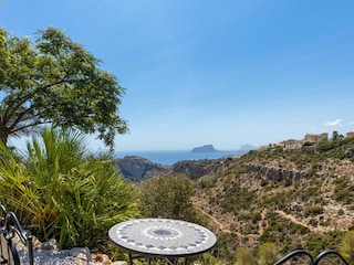 Sitzecke an der Schlucht