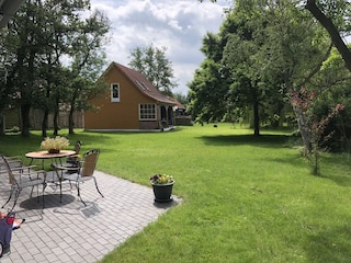 Blick in den großen Garten