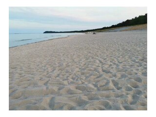 Strandblick direkt an der Ostsee