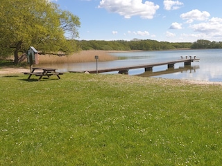 Selenter See Badestelle in Pülsen