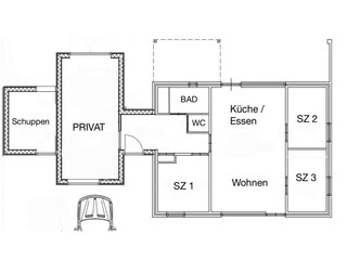 Ferienhaus Oostkapelle Grundriss 33