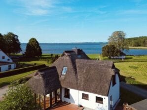 Appartement de vacances FeWo: Terrasse mit Meerblick