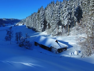 Hütte am Bächle