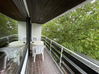 Balkon hinten