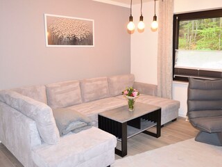 Wohnzimmer mit Couch