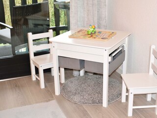 Kinderspielecke in der Essecke