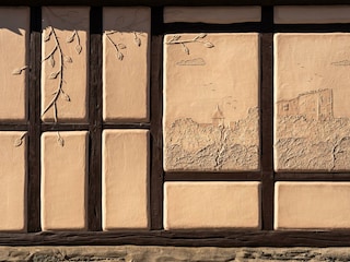 Wandbild Burgruine Dill