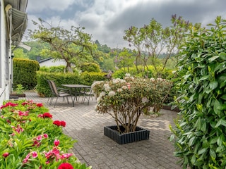 Garten des Ferienhauses