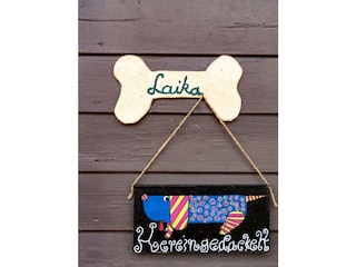Türschild Laika