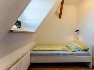 Schlafzimmer mit Einzelbett