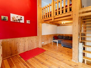 Couchecke im Wohn-Essbereich