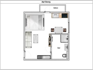 Appartement Hopfgarten im Brixental Plan d'étage 9