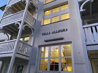 Ferienwohnung Strandversteck in der Villa Allegra