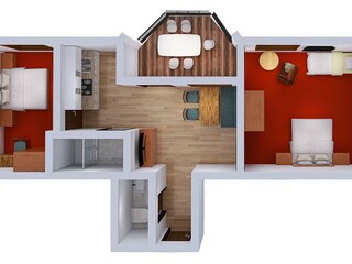 Appartamento per vacanze Galtür Pianta del piano 9