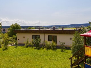 Haus von hinten