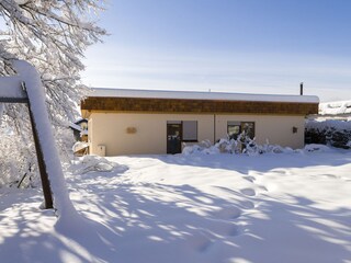 Haus von hinten
