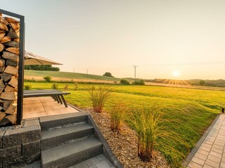 Ausblick von der Terrasse