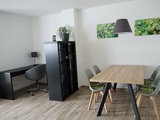 Essplatz und Arbeitsplatz