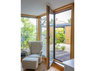 Terassenausgang im Wohnbereich