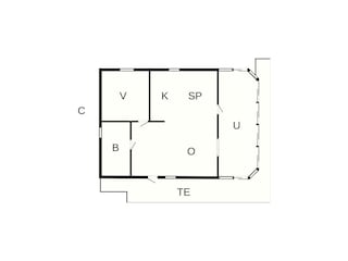 Holiday house Bua Floor Plan 36