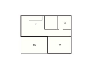 Vakantiehuis Ejstrupholm Grondplan 26