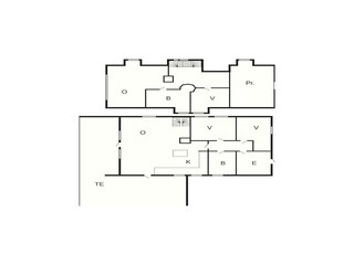 Maison de vacances Vester Husby Plan d'étage 2