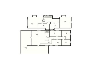 Casa de vacaciones Vester Husby Plano de planta 40