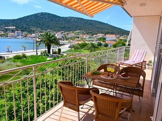 Appartement Vinisce Buitenaudio-opname 4