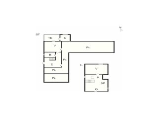 Vakantiehuis Snedsted Grondplan 24