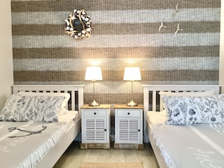 Schlafzimmer mit 2 Einzelbetten