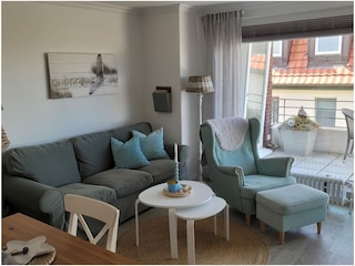 Wohnbereich mit Balkon