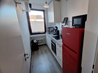 Vollständig ausgestattete Küche