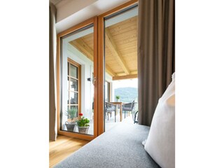 Ausblick Schlafzimmer