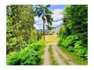 Wandern vor der Haustu?r