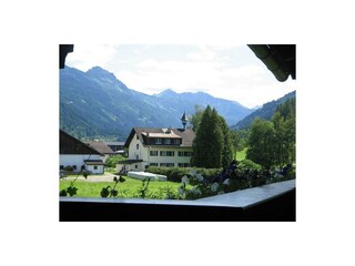 Ausblick vom Balkon