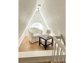 Leseecke im Spitzboden