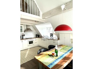 Essbereich und Küche