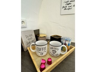 Ferienwohnung Mixnitz_Kaffeetassen_Oststeiermark