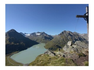 Wanderung beim  Silvrettastausee