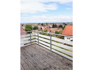 Weiter Blick über die Rheinebene