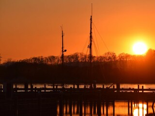 Abendidylle am Yachthafen