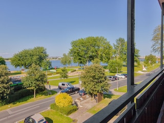 Blick vom Balkon