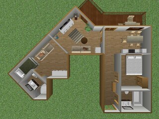 Lageplan Grenzberg Gastein - 3D