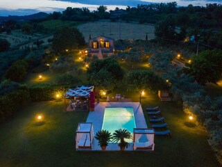 Villa Serrungarina Grabación al aire libre 11