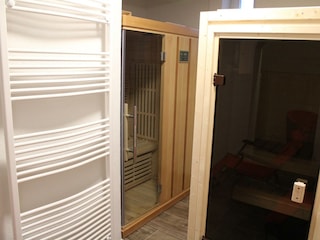 Finnische Sauna und Infrarot kabine