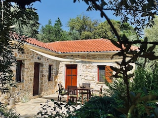 Kalivi Elena in the middle of beautiful nature.