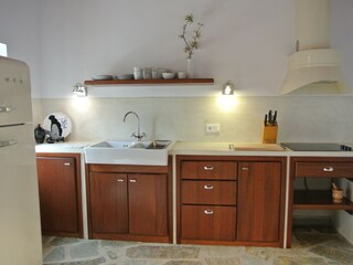 Kalivi Elena, the kitchen with modern comfort.