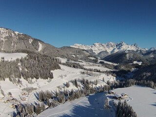 Aussicht auf den Gosaukamm