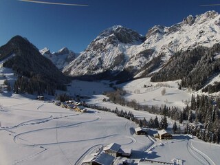 Aussicht auf das Tennengebirge